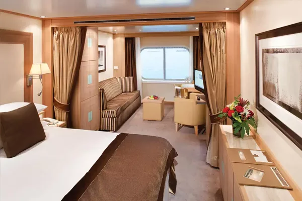 Seabourn Sojourn Ocean View Suite