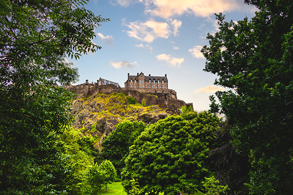 Edinburgh castle, Scotland